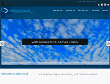 Tablet Screenshot of clearcloud.com